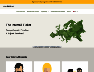 interrail.net screenshot