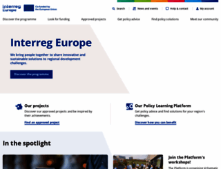 interreg4c.eu screenshot
