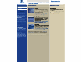 interrogantes.com screenshot