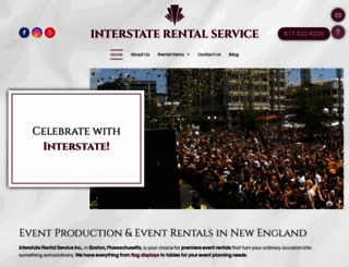 interstaterental.com screenshot