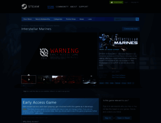 interstellarmarines.com screenshot