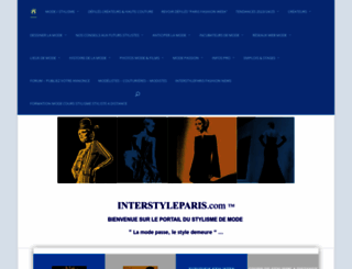 interstyleparis.com screenshot