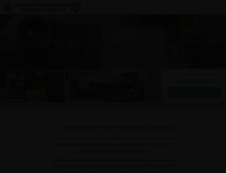 intertrans-transport.com.au screenshot