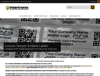 intertronix.com screenshot