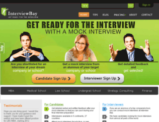 interviewbay.com screenshot