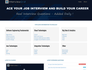 interviewgrid.com screenshot