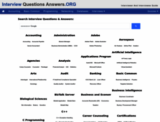 interviewquestionsanswers.org screenshot