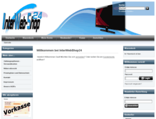 interwebservice.de screenshot
