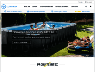 intex-piscine.be screenshot