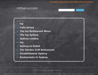 intheivy.com screenshot