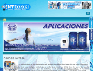 intiozon.com.ve screenshot