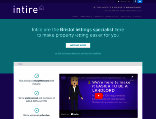 intire.co.uk screenshot