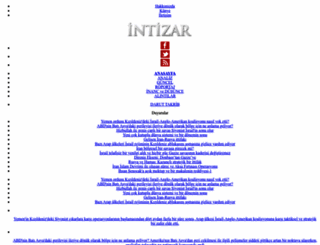 intizar.web.tr screenshot