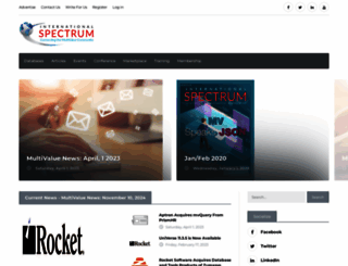 intl-spectrum.com screenshot
