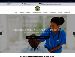 intlsch-nursing.org screenshot
