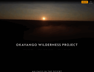 intotheokavango.org screenshot