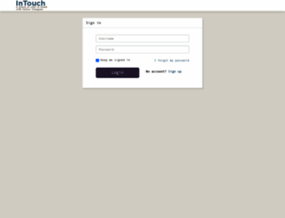 intouch.gongos.com screenshot