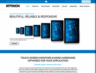 intouchscreens.com.au screenshot