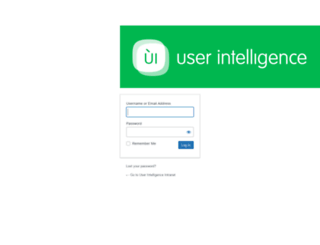 intra.userintelligence.com screenshot