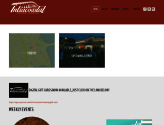 intracoastalbrewingcompany.com screenshot