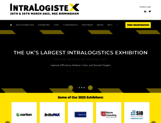 intralogistex.co.uk screenshot