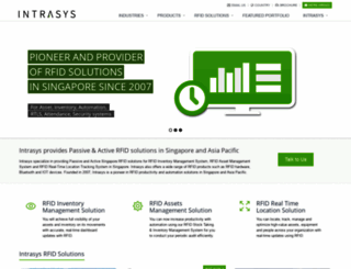 intrasys.com.sg screenshot