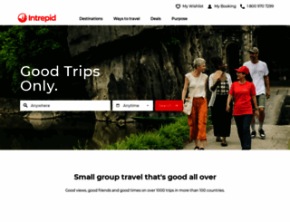 intrepidgroup.travel screenshot