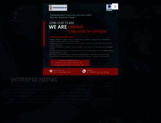 intrepidnepal.com screenshot