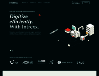 intrexx.com screenshot