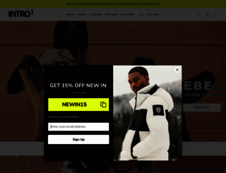 intro-clothing.com screenshot