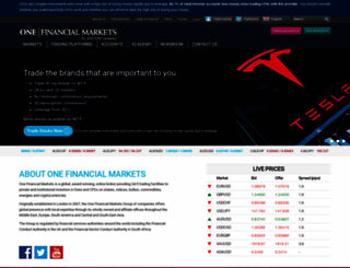 introducer.onefinancialmarkets.me screenshot