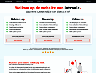 intronic.nl screenshot