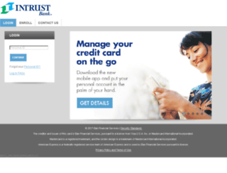 intrustbankrewards.com screenshot