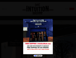 intuitionskate.com screenshot