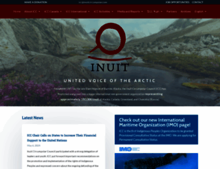 inuitcircumpolar.com screenshot