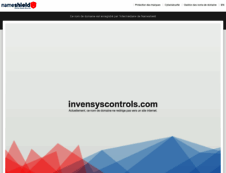 invensyscontrols.com screenshot