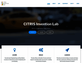 invent.citris-uc.org screenshot