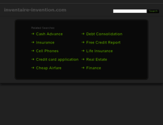 inventaire-invention.com screenshot