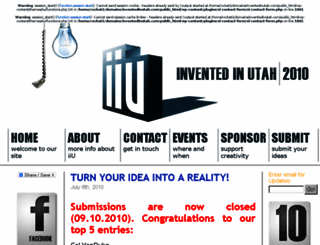 inventedinutah.com screenshot