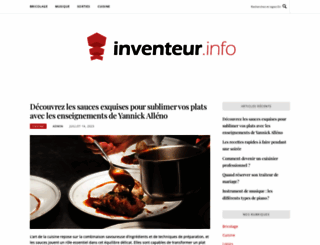 inventeur.info screenshot