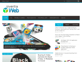 inventiaweb.com screenshot
