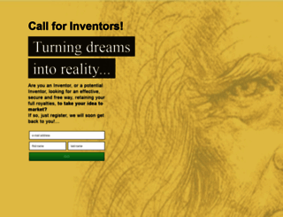 inventors.launchrock.com screenshot