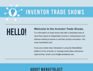inventortradeshows.com screenshot