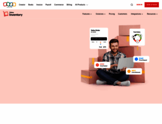 inventory.zoho.in screenshot