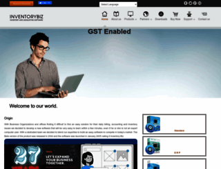 inventorybiz.com screenshot