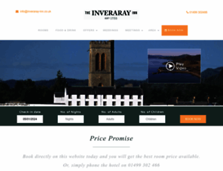 inveraray-inn.co.uk screenshot