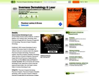 inverness-dermatology.hub.biz screenshot
