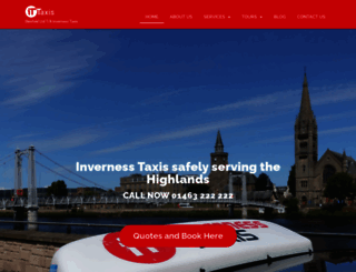 inverness-taxis.com screenshot
