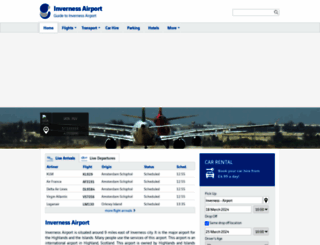 invernessairport.net screenshot