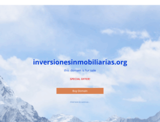 inversionesinmobiliarias.org screenshot